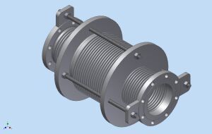In-Line Pressure Balanced Expansion Joints