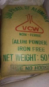 Non Ferric Alum Powder