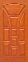 Solid wooden doors made in African Teak 