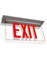 LED Edge-lit Exit