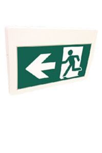 Running Man Plastic LED Exit Sign