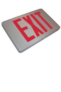 Die-cast Aluminum LED Exit Sign