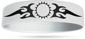 TRIBAL SUN WHITE STOCK BAND