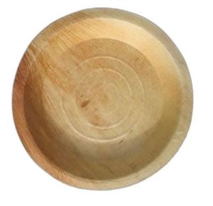 4 Inch Round Areca Leaf Plate