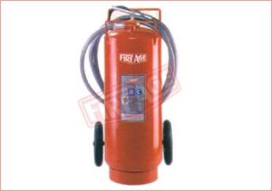 Dry Chemical Powder Fire extinguisher Trolley Mounted