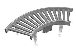 bend roller conveyor