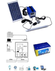 30W Solar Lighting System
