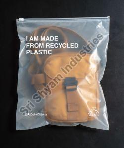Recycled plastic bag