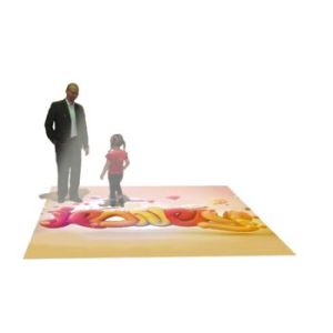 interactive floor projection system