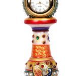 Marble Ethnic Table Clock