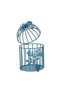 Sky Blue Bird Cage