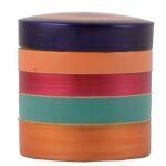 Wooden Multicolor Jar