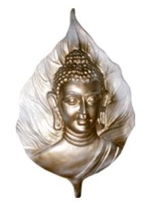 Golden Leaf Gautam Budhha statue