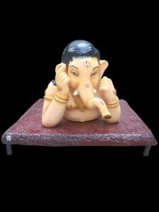 Lying Down Bal Ganesha Figurine
