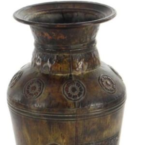Vintage Flower vase metal vase urn