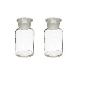 Transparent Glass Reagent Bottles, Capacity : 100 Ml