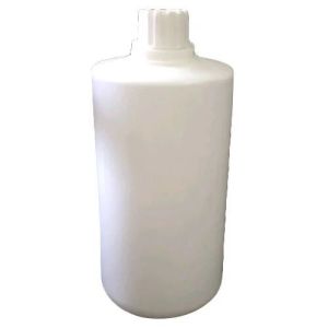 White Round Laboratory Chemical Bottle