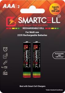 1.2V AAA Size Rechargeable 1000mAH Battery