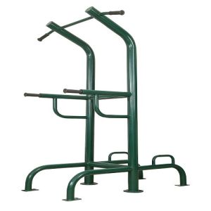COMBINATION OUTDOOR FITNESS EQUIPMENT DIPS / CHIN UPS / PULL UPS FOR OPEN GYM