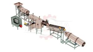 Fully Automatic Pellet Frying Line