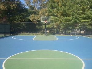 basketball court construction