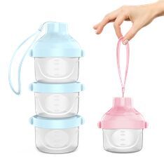 BPA free materials Baby milk powder container