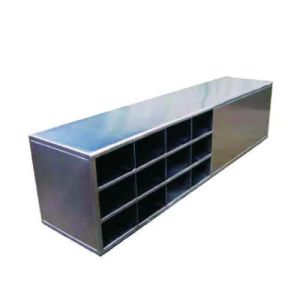 Rectangle Stainless Steel SS Crossover Bench, Length : 1200 Mm