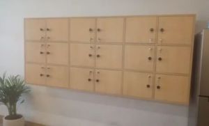 Wooden Office Lockers