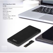 Power Bank With Usb Flash Drive