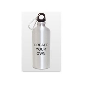 Aluminum Printed Promotional Sipper Bottles, Color : Silver