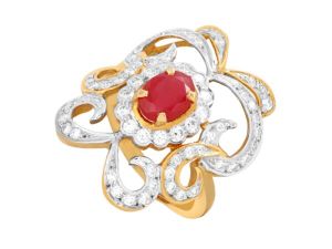 Crimson Charisma Diamond Ring