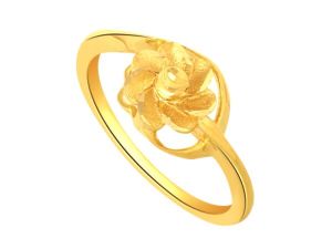 Gilded Rose Gold Ring