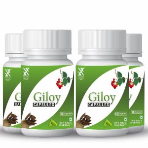 Giloy Capsules Immunity Booster, Appetite stimulant, Rejuvenation