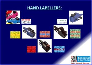 Hand Labelling Machine