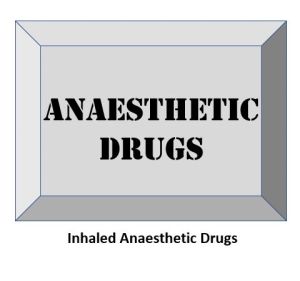 anaesthesia medicines