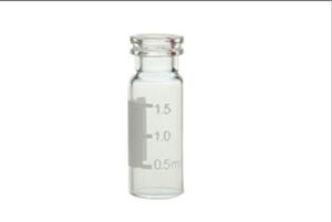 1.5 / 2 ML GC Clear Glass Crimp Type Vials With Marking