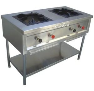 Two Burner Commercial Gas Stove