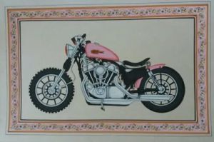 Motorcycle Handmade Paintings