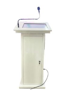 Display Lectern with integrated screen