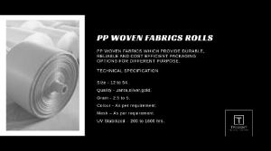 pp woven fabrics