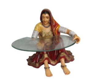 Gorgeous Rajasthani Lady Center Table