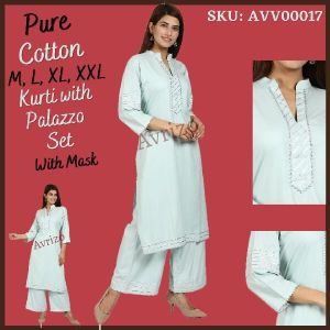 women kurti and Palazzo Set