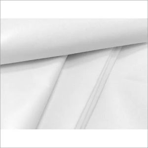 Plain White Raymond Cotton Fabric