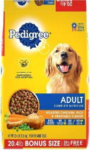 Pedigree Adult Dry Dog Food, Chicken &amp;amp;amp; Vegetables