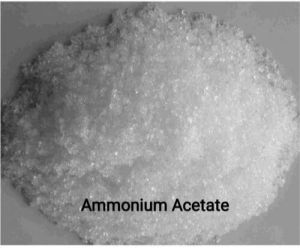 Ammonium Acetate Crystals
