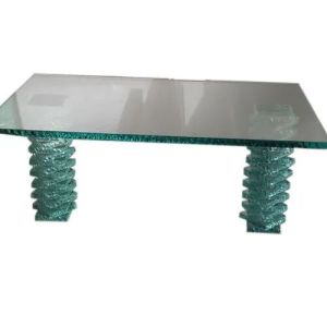 Rectangular Glass Table