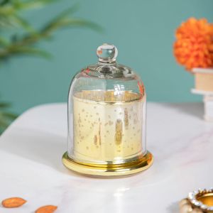 300ml Golden Bell Glass Jar