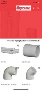 Supreme PVC pipes &amp;amp;amp;amp; accessories