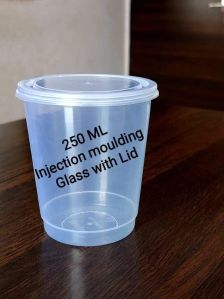 250 ml glass with lid