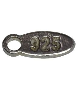 Sterling Silver 925 Tag